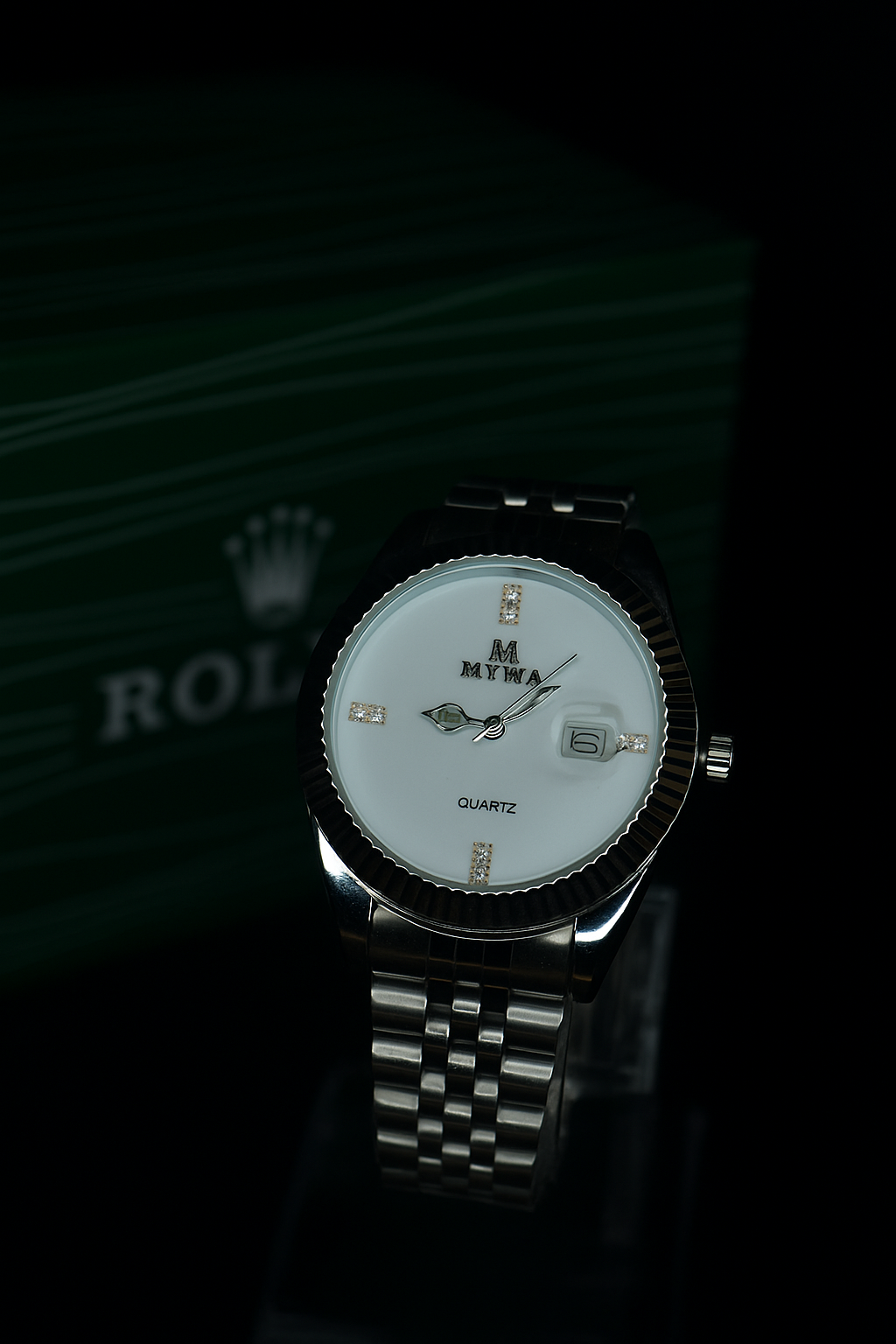 Classic Rolex Stainless Steel Men’s Watch