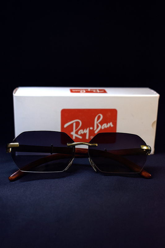 Stylish Frameless Sunglasses with luxury look