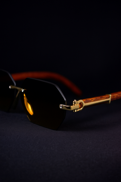 Stylish Frameless Sunglasses with luxury look