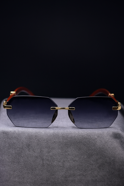 Stylish Frameless Sunglasses with luxury look