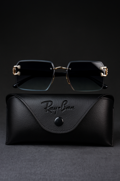 Luxury Frameless Sunglasses for Modern Style