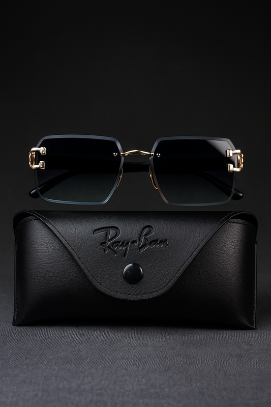 Luxury Frameless Sunglasses for Modern Style