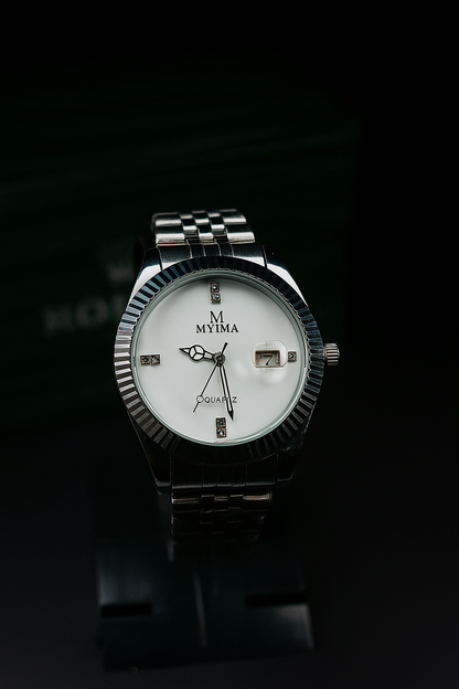 Classic Rolex Stainless Steel Men’s Watch