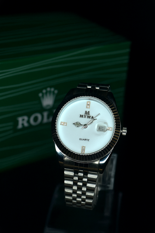 Classic Rolex Stainless Steel Men’s Watch