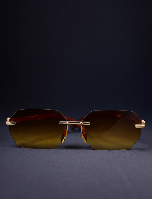 Stylish Frameless luxury look Sunglasses