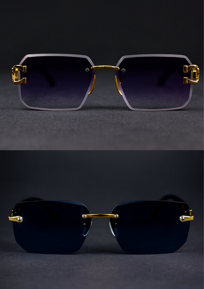 2 in 1 Luxury Frameless Glasses