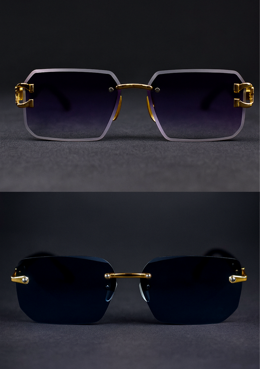 2 in 1 Luxury Frameless Glasses